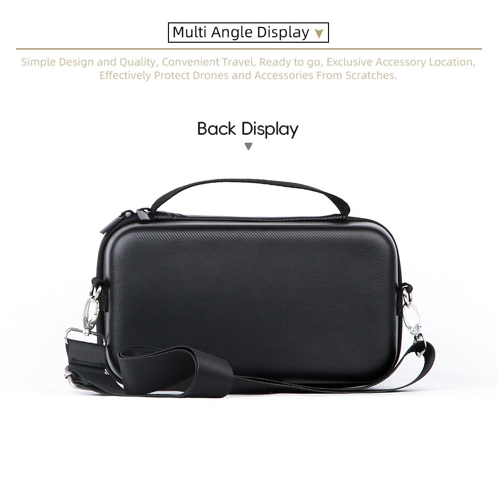 Storage Case for DJI Osmo Action 6 Portable Hard Shell Carrying Bag PU Lycra Waterproof Travel Case