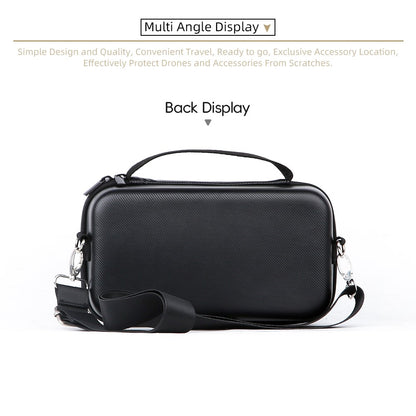 Storage Case for DJI Osmo Action 6 Portable Hard Shell Carrying Bag PU Lycra Waterproof Travel Case