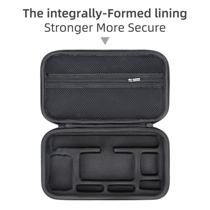 Storage Case for DJI Osmo Action 6 Portable Hard Shell Carrying Bag PU Lycra Waterproof Travel Case
