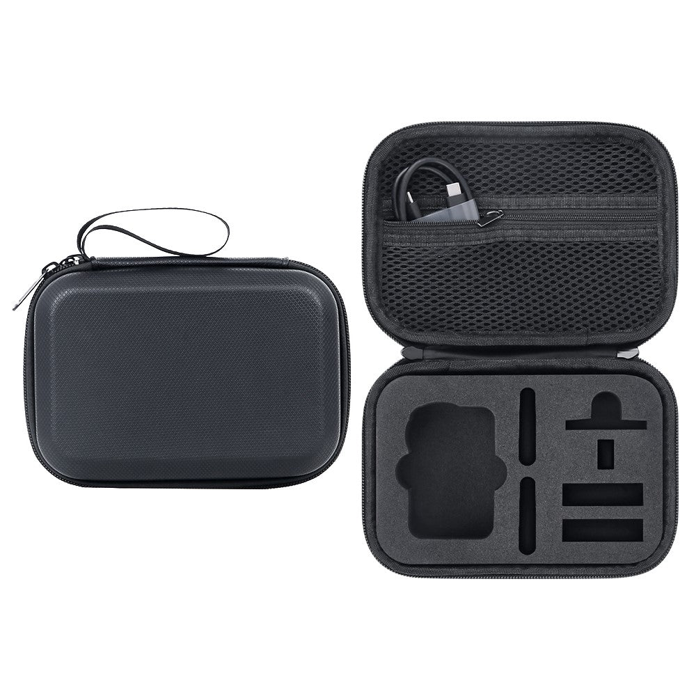 Carrying Case for DJI Osmo Action 6 PU Leather Storage Bag Portable Hard Shell Protective Pouch