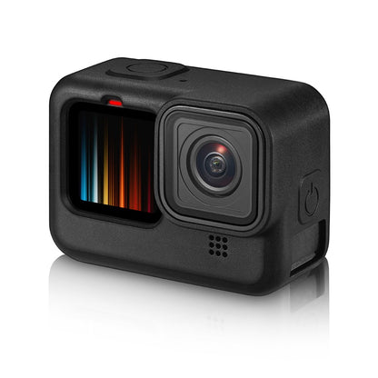 Silicone Case Protector Cover + Lens Cap + Lanyard for GoPro Hero 9 Action Camera