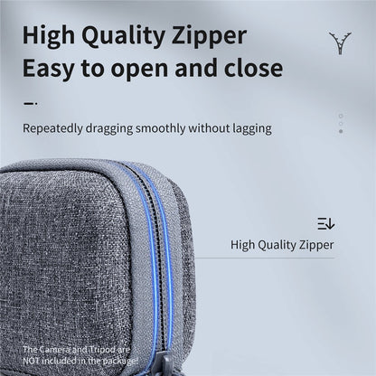 TELESIN GP-CPB-902 Portable Zipper Camera Storage Bag Carrying Pouch for GoPro Hero 9 / 10 / 11