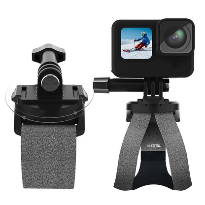TELESIN GP-WFS-221 360 Degrees Rotation Wrist Hand Strap Camera Holder Mount Band for GoPro Hero 9 / 10 / 11 Action Camera