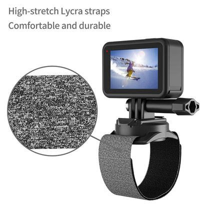 TELESIN GP-WFS-221 360 Degrees Rotation Wrist Hand Strap Camera Holder Mount Band for GoPro Hero 9 / 10 / 11 Action Camera