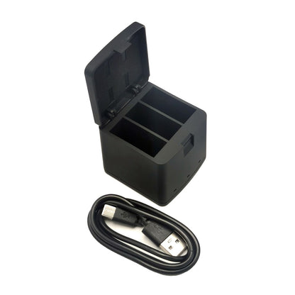 AT1271 3-Channel USB Charger Battery Charging Station with LED Indicator for GoPro Hero 9/10