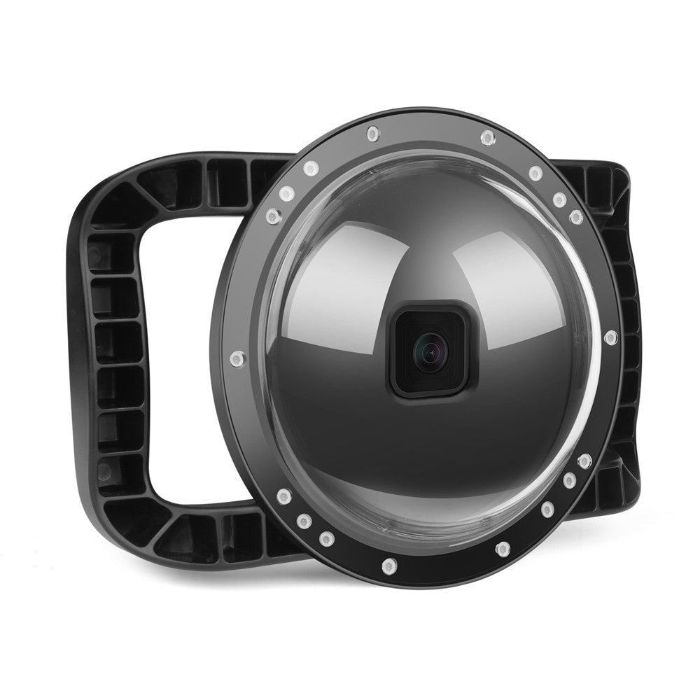 SHOOT XTGP559 Dual Handle Waterproof Housing  Dome Port Protective Case for GoPro Hero 9/10
