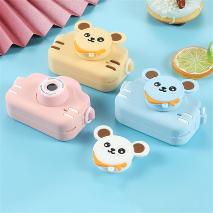 A3X 2.0" IPS Screen 1080P Mini Digital Camera Cartoon Dual Lens Camera Early Education Toy Birthday Gift