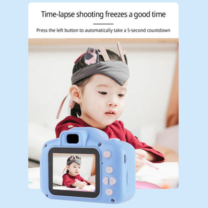 X2 Kid's Camera 1080P Children Video Camera Dual Cam Design Camera Toy Supporting 32GB Memory Card