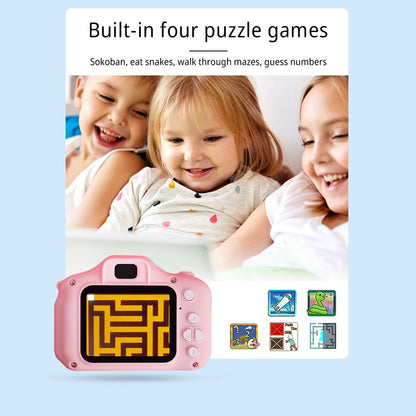 X2 Kid's Camera 1080P Children Video Camera Dual Cam Design Camera Toy Supporting 32GB Memory Card