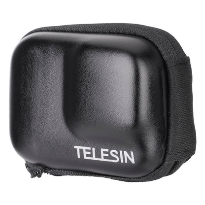 TELESIN GP-CPB-901 Storage Bag for GoPro Hero 9 / 10 / 11 Shockproof EVA+PU Leather Carrying Case Portable Box Camera Accessories Travel Kit