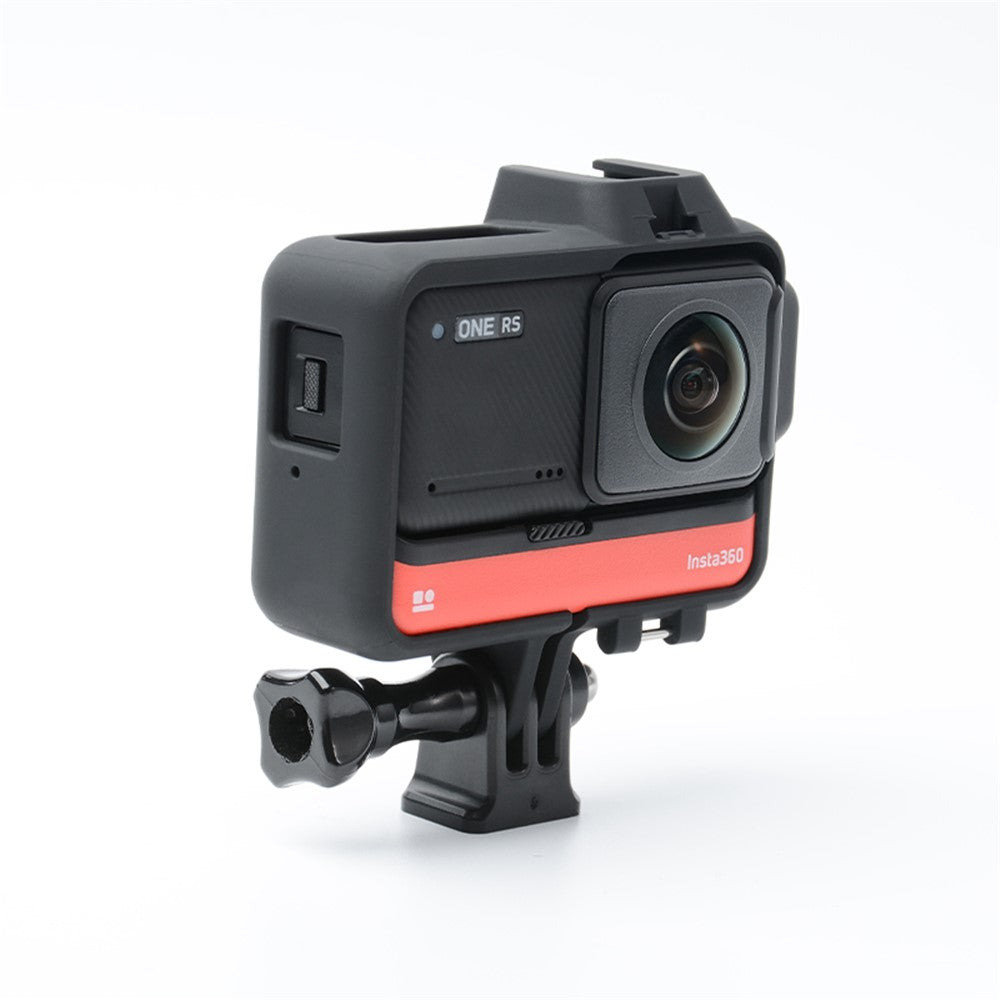 For Insta360 ONE RS Camera Cage Plastic 1 / 4'' Threads Protection Frame Case