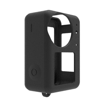 For DJI Osmo Action3 Silicone Case Camera Anti-drop Protective Sleeve with Lens Cover