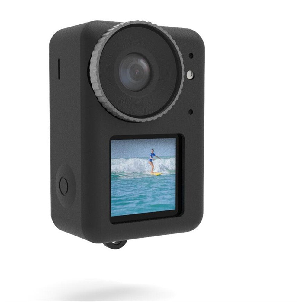 For DJI Osmo Action3 Silicone Case Camera Anti-drop Protective Sleeve with Lens Cover