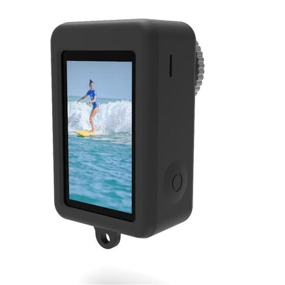 For DJI Osmo Action3 Silicone Case Camera Anti-drop Protective Sleeve with Lens Cover
