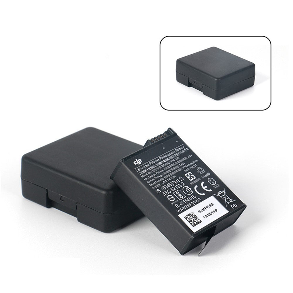 2Pcs Battery Storage Case for DJI Osmo Action 3 / Action 4 Action Camera Accessories Protective Box