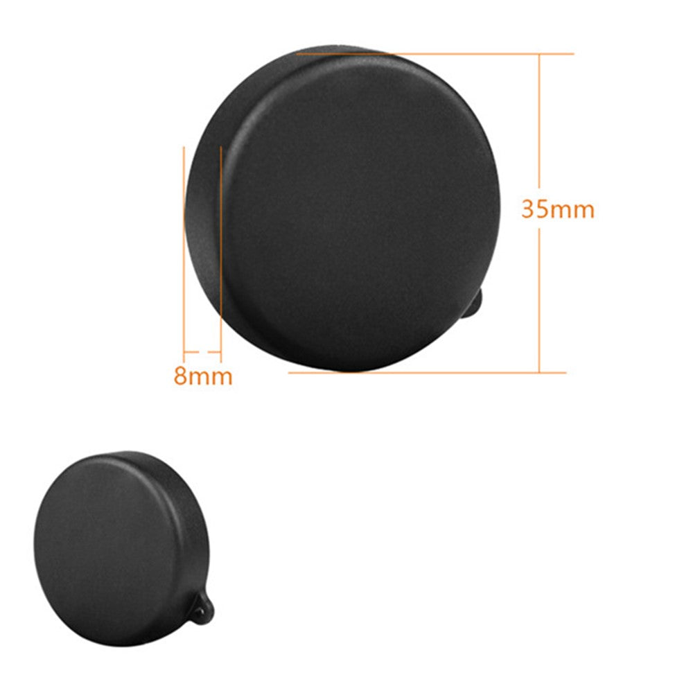 For DJI Osmo Action 3 / Action 4 Sports Camera Lens Cover Tempered Glass Screen Protector Set