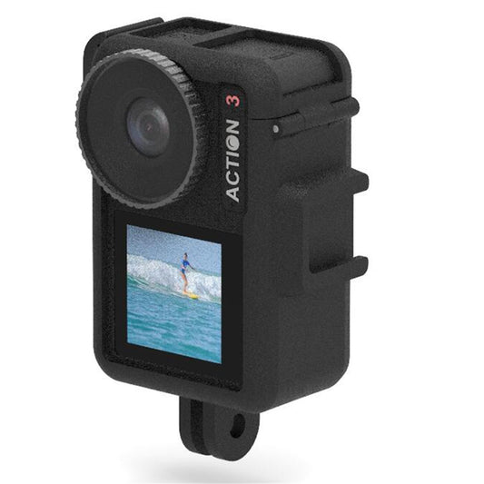 For DJI Osmo Action 3 ABS Frame Sports Camera Protective Frame Side Open Frame