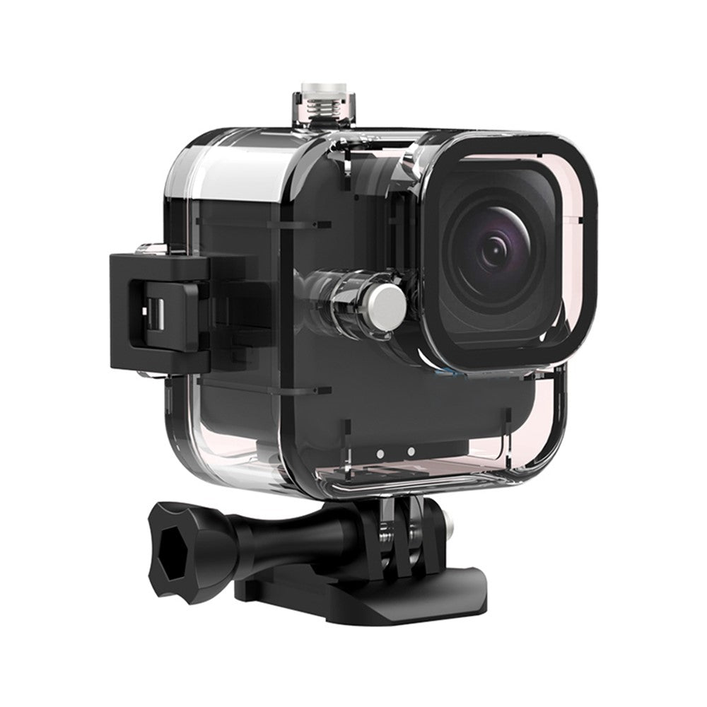 Waterproof Case for GoPro Hero 11 Black Mini Action Camera , PC Stainless Steel Anti-drop Underwater Camera Case