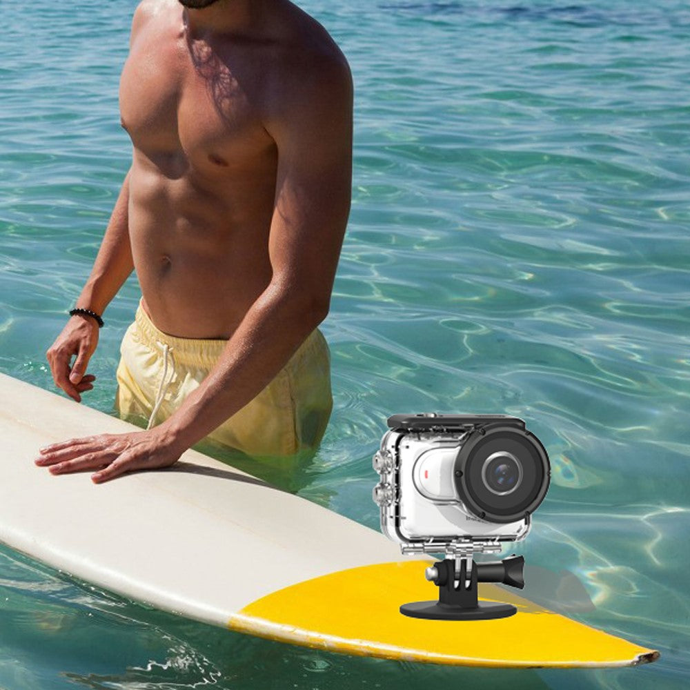40m Waterproof Case for Insta360 GO 3 Camera PC+Stainless Steel Thumb Camera Underwater Diving Cover