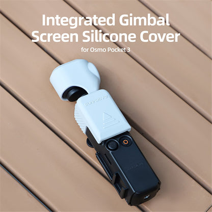 SUNNYLIFE OP3-BHT746 For DJI Osmo Pocket 3 Silicone Case Protector PTZ Camera Screen Lens Protective Cover