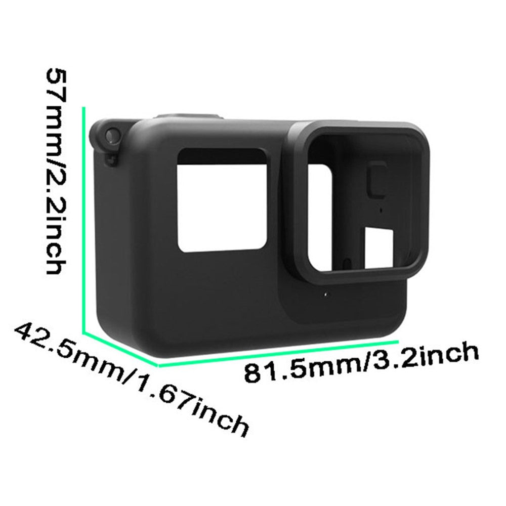 For Insta360 Ace Anti-Scratch Camera Protector Sleeve Silicone Case Drop Protection Lens Cap Cover