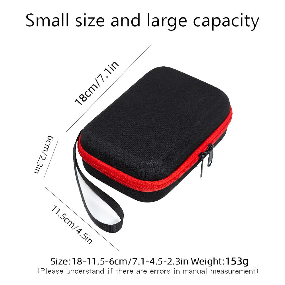 For Insta360 ACE /  Ace Pro 2 / Ace Pro Storage Bag Action Camera Portable Zipper Case with Lanyard
