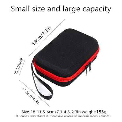 For Insta360 ACE /  Ace Pro 2 / Ace Pro Storage Bag Action Camera Portable Zipper Case with Lanyard