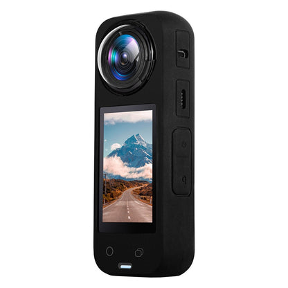 2Pcs Anti-scratch Protective Cover for Insta360 X4 Sports Camera PC Lens Protection