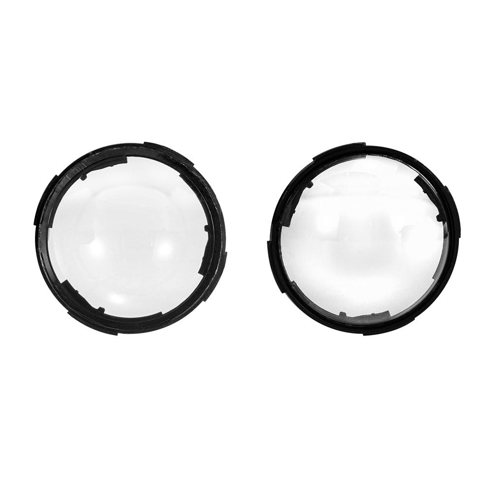 2Pcs Anti-scratch Protective Cover for Insta360 X4 Sports Camera PC Lens Protection