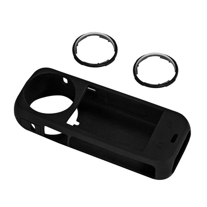 2Pcs for Insta360 X4 Panoramic Camera Rotating Optical Tempered Glass Lens Protector