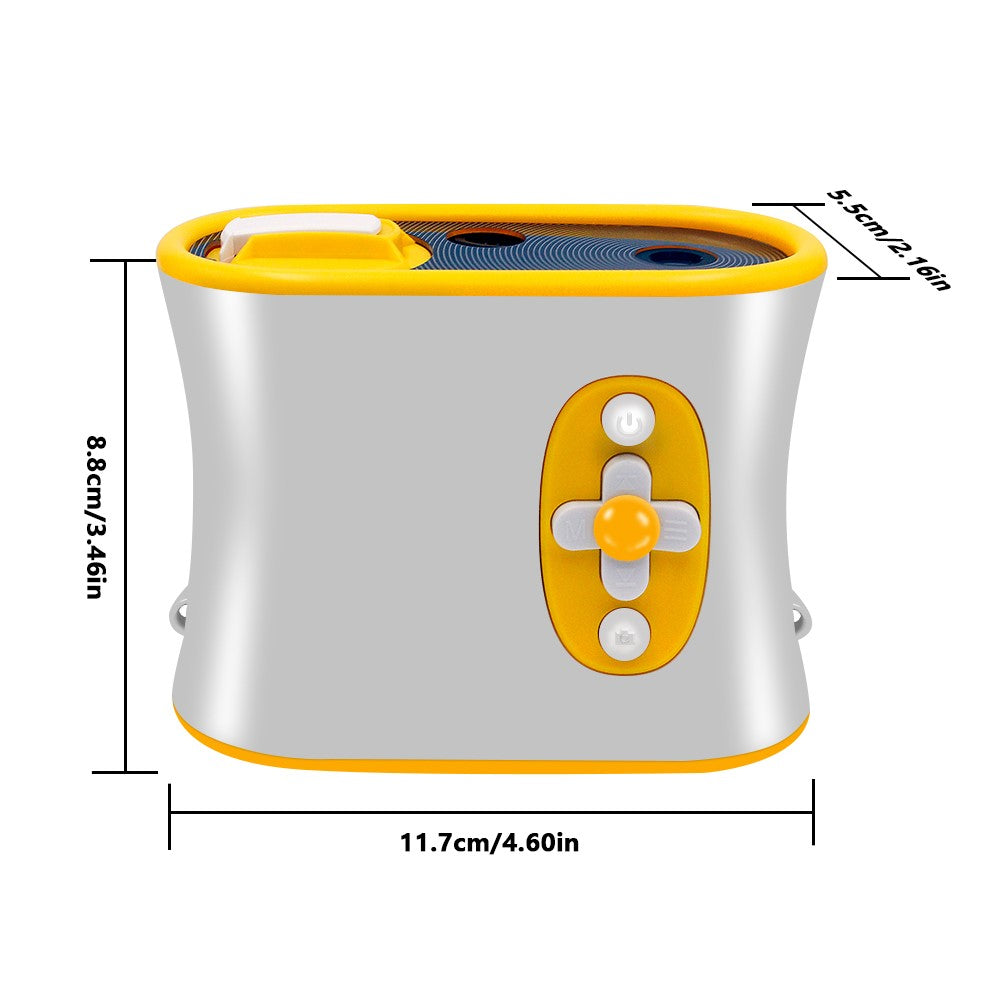 DT15 Kids Microscope Telescope Portable Children Color Digital Camera Binocular with 2.4'' Screen