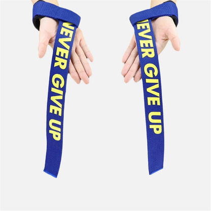 1 Pair Padded Lifting Wrist Straps for Weightlifting Deadlift Crossfit Bodybuilding Powerlifting