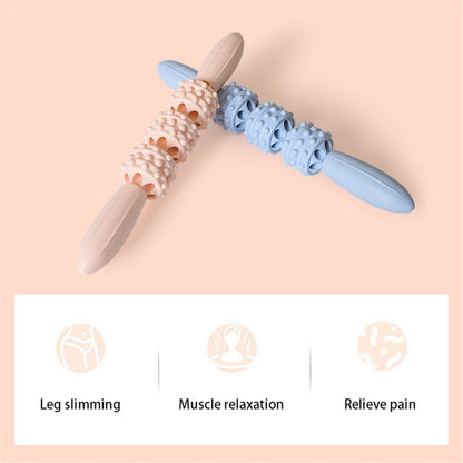 AMYUP Body Slimming Massage Stick Waist Neck Leg Muscle Relaxation Rolling Massager