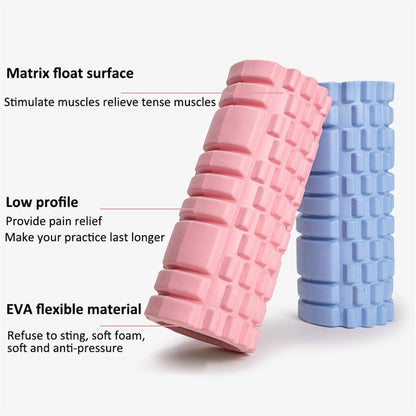 AMYUP Sports Foam Roller Trigger Point Design Muscle Roller for Fitness Pilates Yoga Physio Massage