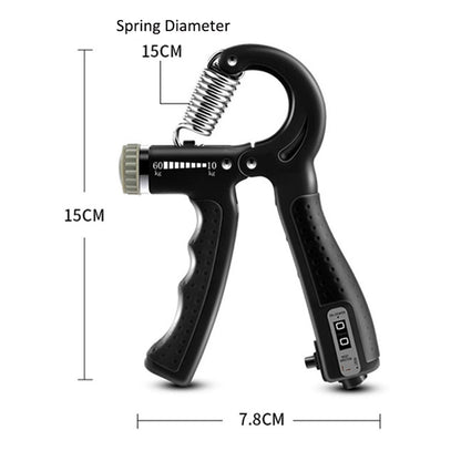 AMYUP Adjustable Resistance Hand Grip Strength Trainer Hand Gripper Fingers Arm Muscle Exerciser
