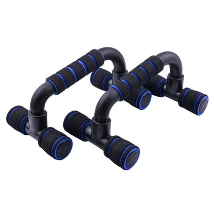 AMYUP 1 Pair H-shape Push-Up Support Stand Pectoralis Arm Muscle Push-Up Handles Trainer