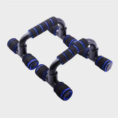 AMYUP 1 Pair H-shape Push-Up Support Stand Pectoralis Arm Muscle Push-Up Handles Trainer