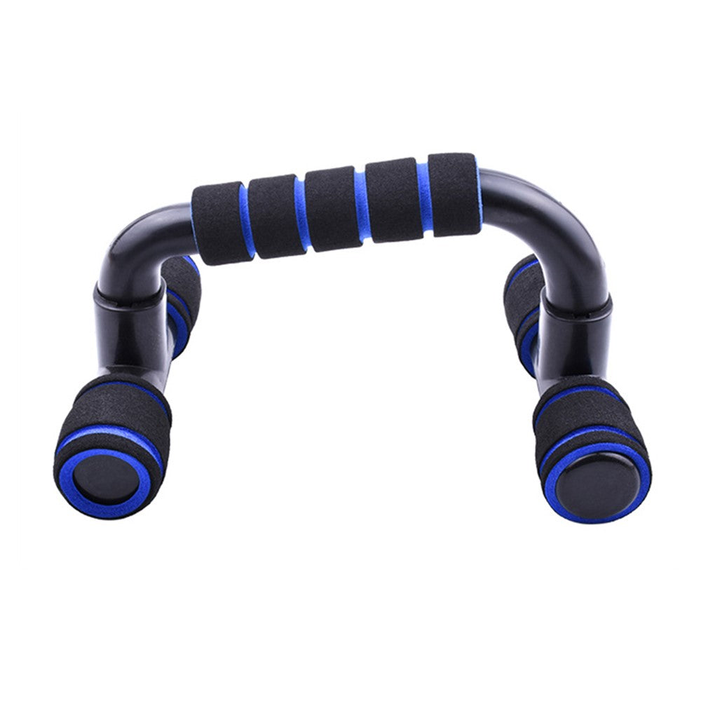AMYUP 1 Pair H-shape Push-Up Support Stand Pectoralis Arm Muscle Push-Up Handles Trainer