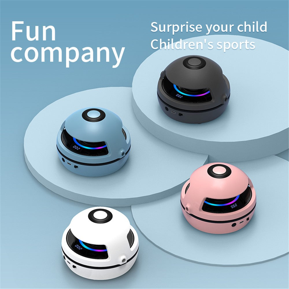 002 Automatic Electric Skipping Rope Machine LED Light Bluetooth-compatible Music Smart Electronic Counting Jump Rope Machine