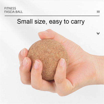 120MM Diameter Comfortable Massager Cork Massage Ball for Deep Tissue Muscle Massaging and Physical Therapy