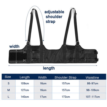MK-123 Back Stretcher Lumbar Traction Device Hanging Spinal Decompression Harness Spine Reset Belt