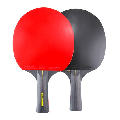 A11 Table Tennis Rackets Set 1 Pair Shakehand Grip / Long Handle Ping Pong Bats with 3 Balls