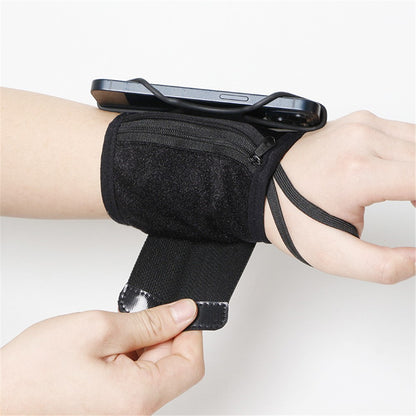12x10cm Wristband Phone Holder 360-Degree Rotatable Forearm Wrist Storage Bag