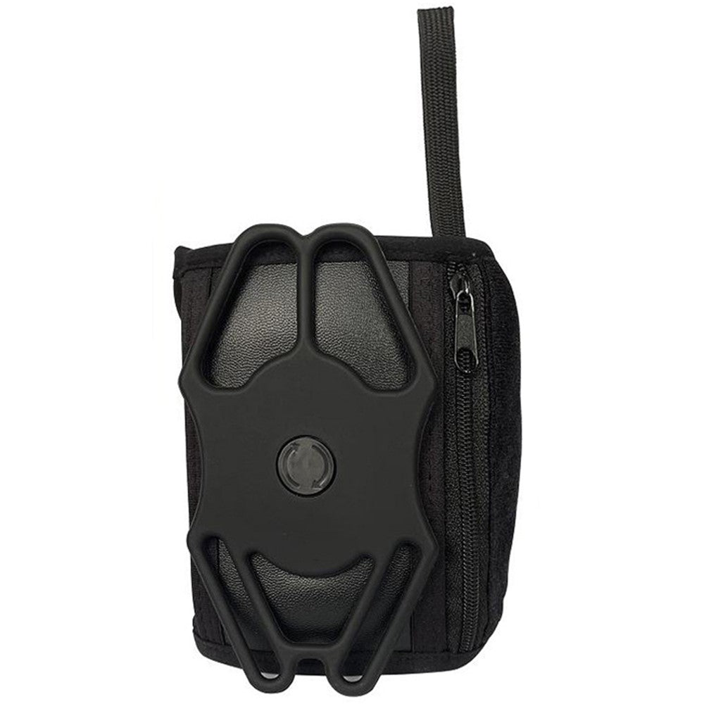 12x10cm Wristband Phone Holder 360-Degree Rotatable Forearm Wrist Storage Bag