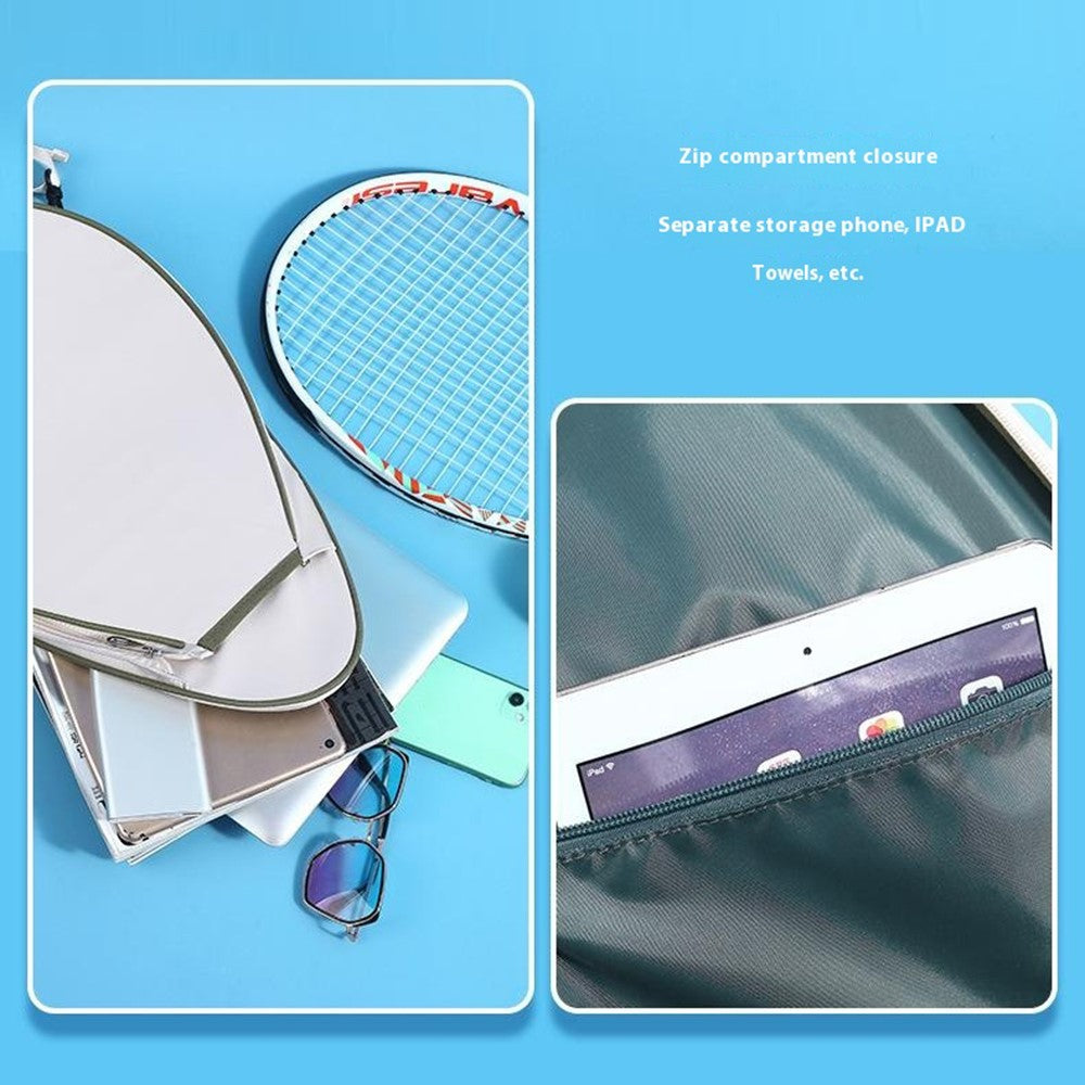 5618 28x7x47cm Tennis Bag Badminton Racket Sling Backpack Crossbody Bag for Men, Women