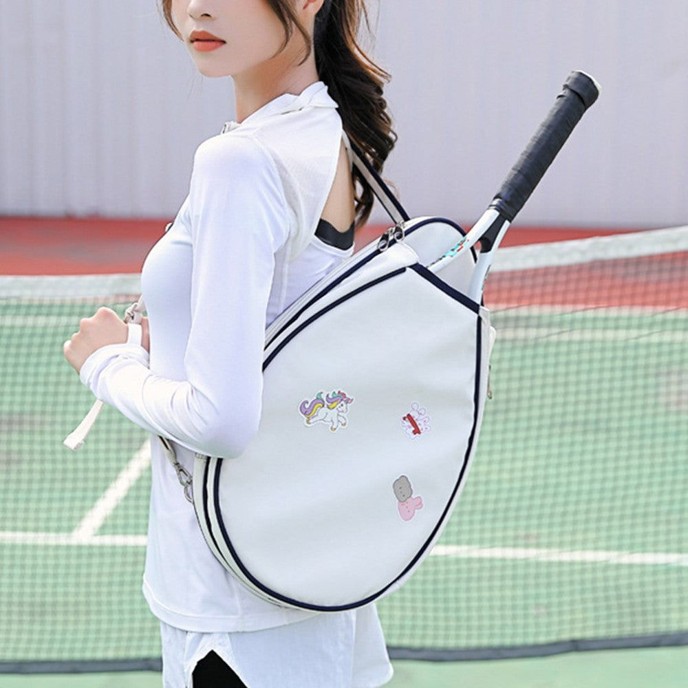 5618 28x7x47cm Tennis Bag Badminton Racket Sling Backpack Crossbody Bag for Men, Women