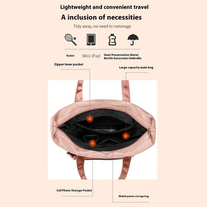 5615 Racket Storage Handbag Gym Tote Bag Shoulder Bag 43x12x36+22cm