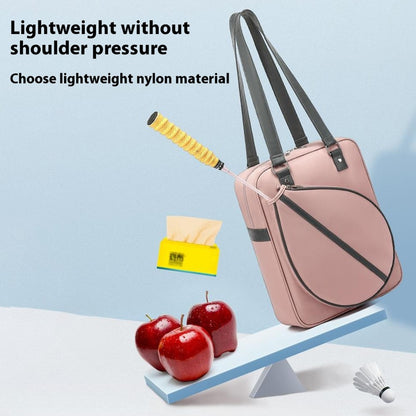 5611 30x39x11cm Badminton Racket Storage Bag Shoulder Bag Handbag Gym Tote Bag