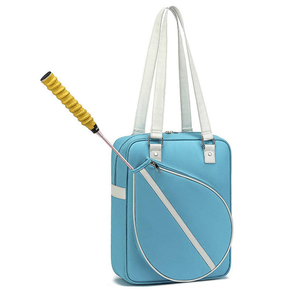 5611 30x39x11cm Badminton Racket Storage Bag Shoulder Bag Handbag Gym Tote Bag