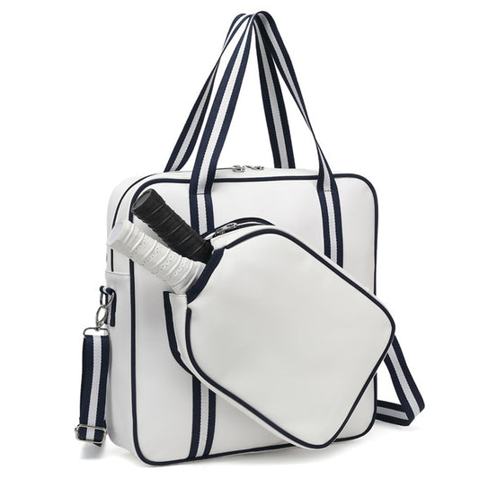 5625 PU Leather Racket Storage Bag Handbag Gym Bag Crossbody Shoulder Bag